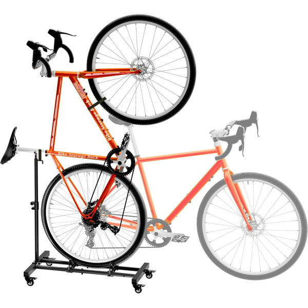 Costway freestanding best sale gravity bike stand